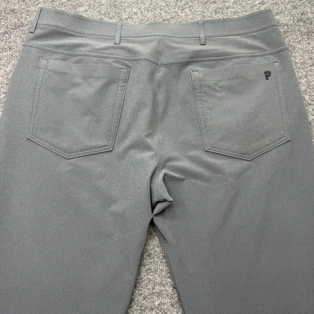Public Rec Mens All Day Every Day 5-Pocket Straight Pants Grey 38x32 Stretch